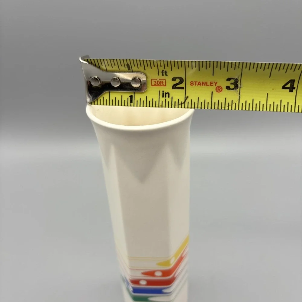 Vintage FTD Rainbow Vase 7